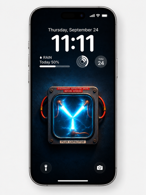 Flux Capacitor Wallpaper Pack